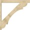 Ekena Millwork Olympic Block Rough Sawn Outlooker, Douglas Fir, 6"W x 48"D x 48"H OUT06X48X48OLY05RDF - alternate 3
